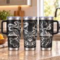 Born to Hunt Personalized 30 oz Engraved Tumbler